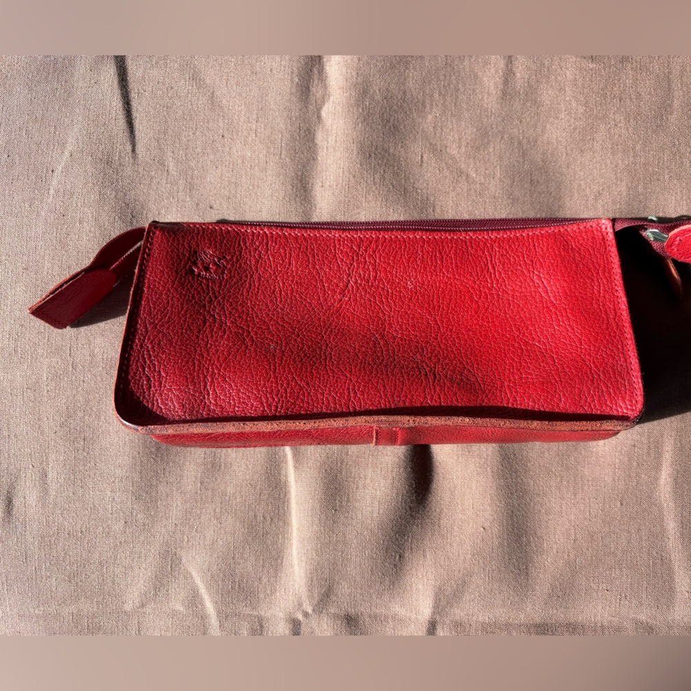 Il Bisonte Leather Clutch Mini Bag - Picture 10 of 16